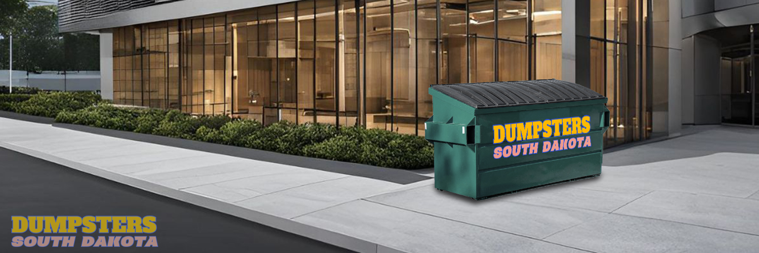 Construction site roll-off dumpsters